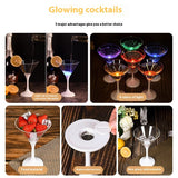 Christmas Led Cup FDA Food Grade Plastic Cocktail Glass Kitchen Gadgets