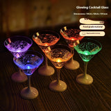 Christmas Led Cup FDA Food Grade Plastic Cocktail Glass Kitchen Gadgets